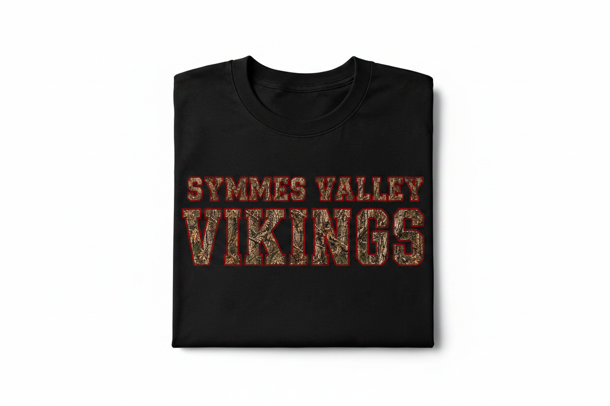 Symmes Valley Vikings Camo T-Shirt